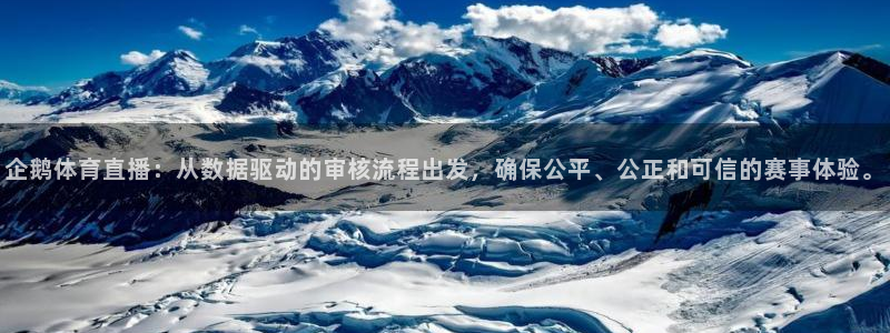 企鹅体育直播：从数据驱动的审核流程出发，确保公平、公正和可信的赛事体验。